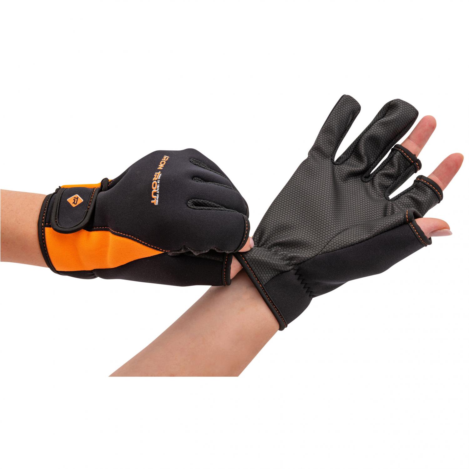  Power Gripper Glove (Schwarz/Orange) 