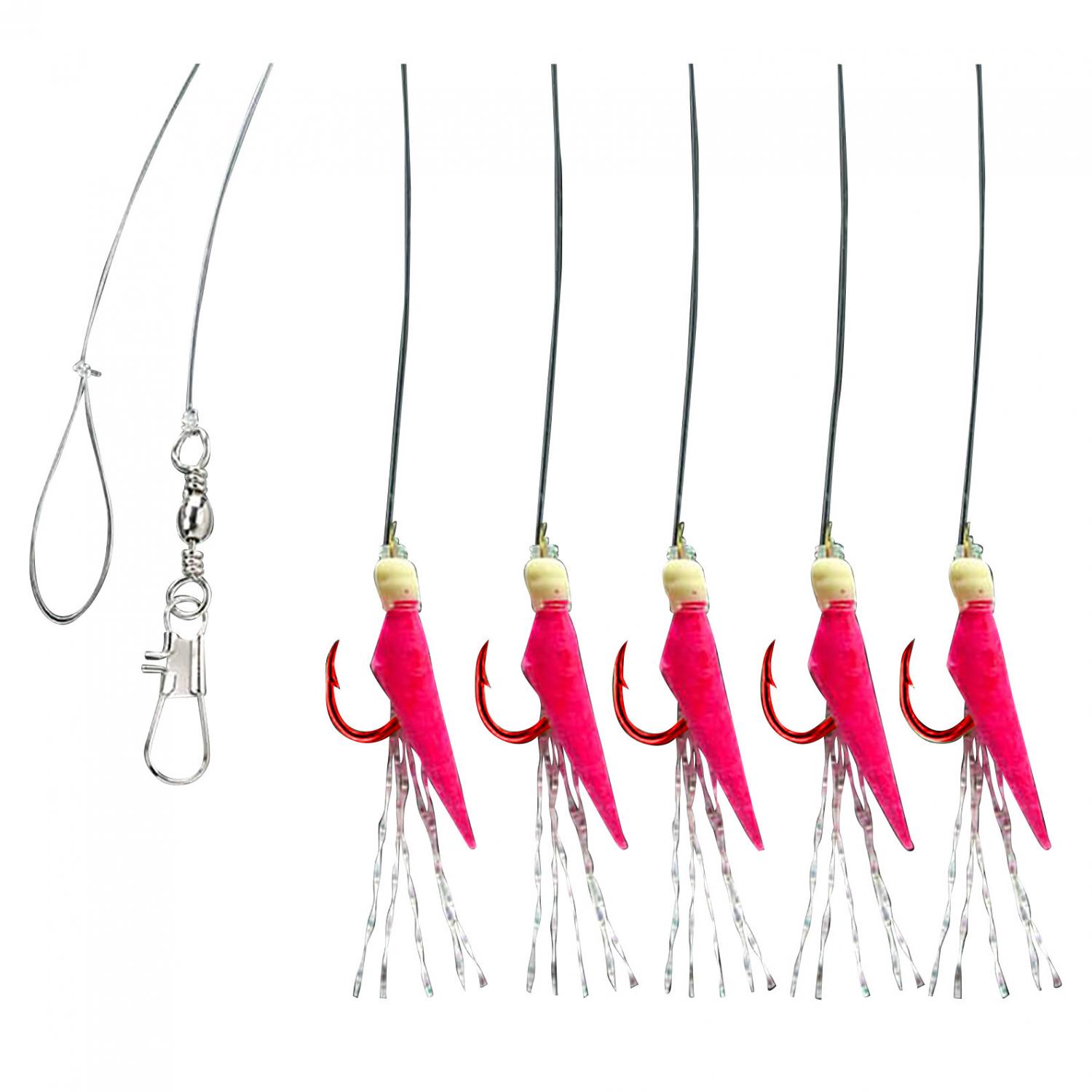  Real Skin Vorfach Rig 5 (Pink) 
