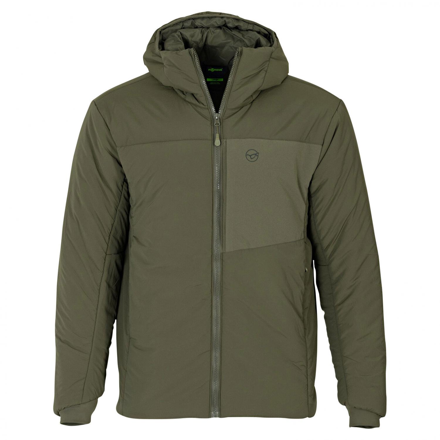 Insulated Hooded Jacket Herren (Dark Olive) 