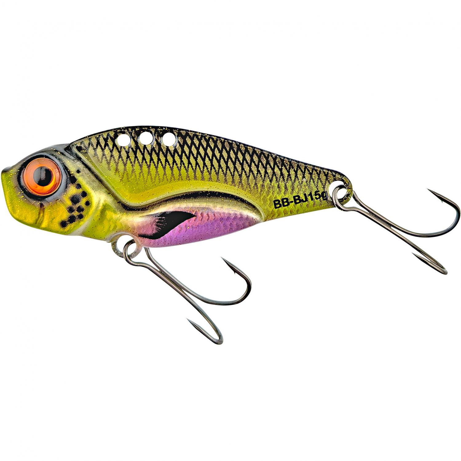  Barschbaron Bladed Jig (Rotauge) 