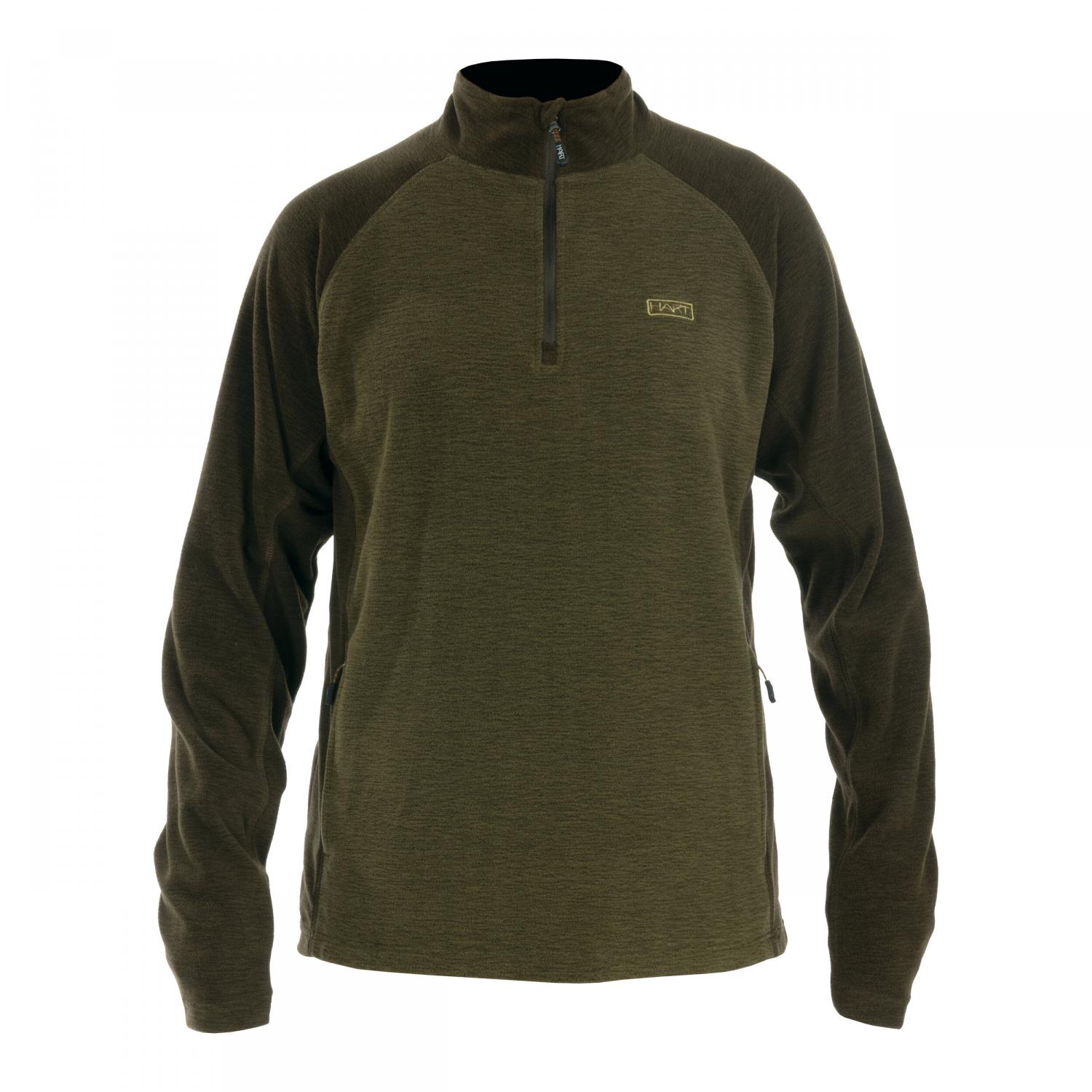  Sarren Fleecepullover Herren (Dark Olive/Brown) 