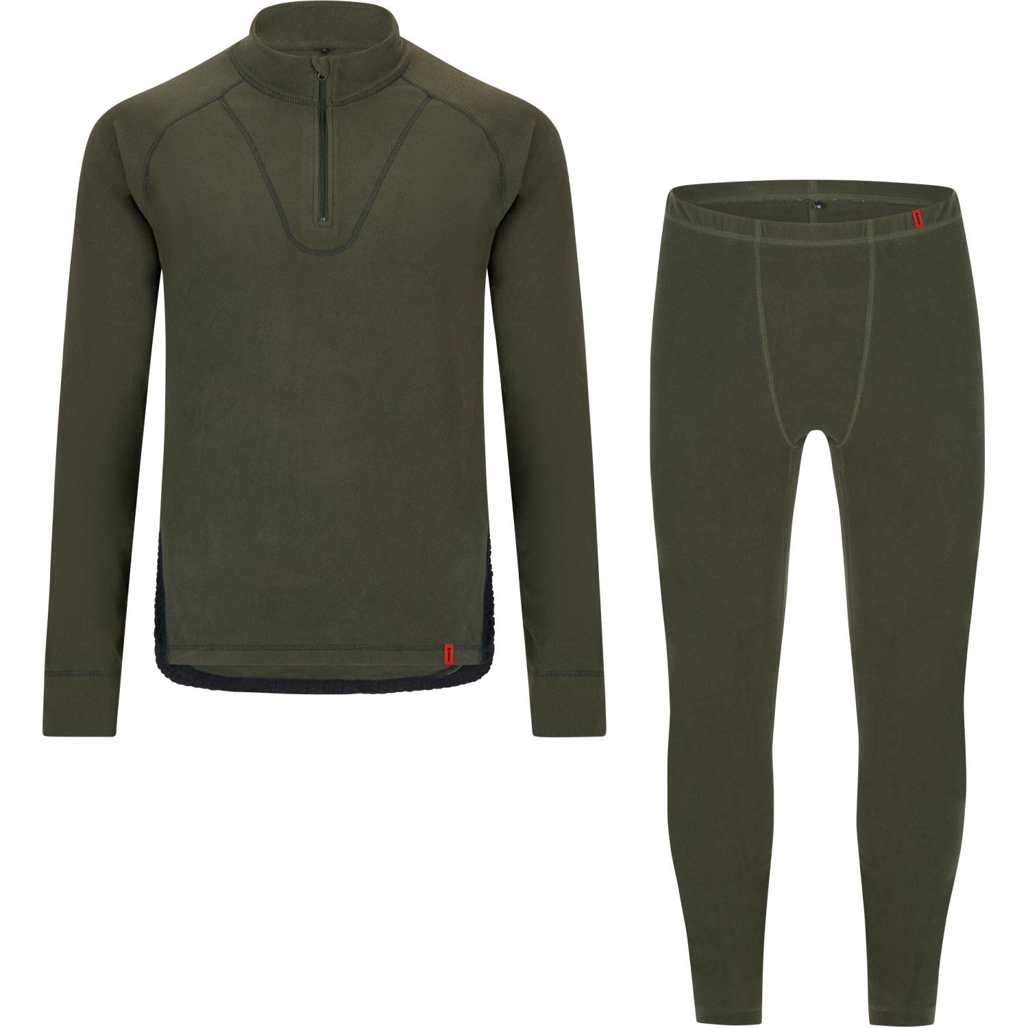  Fleece-Thermounterwäsche SilentX 150 (Dunkel Oliv) 