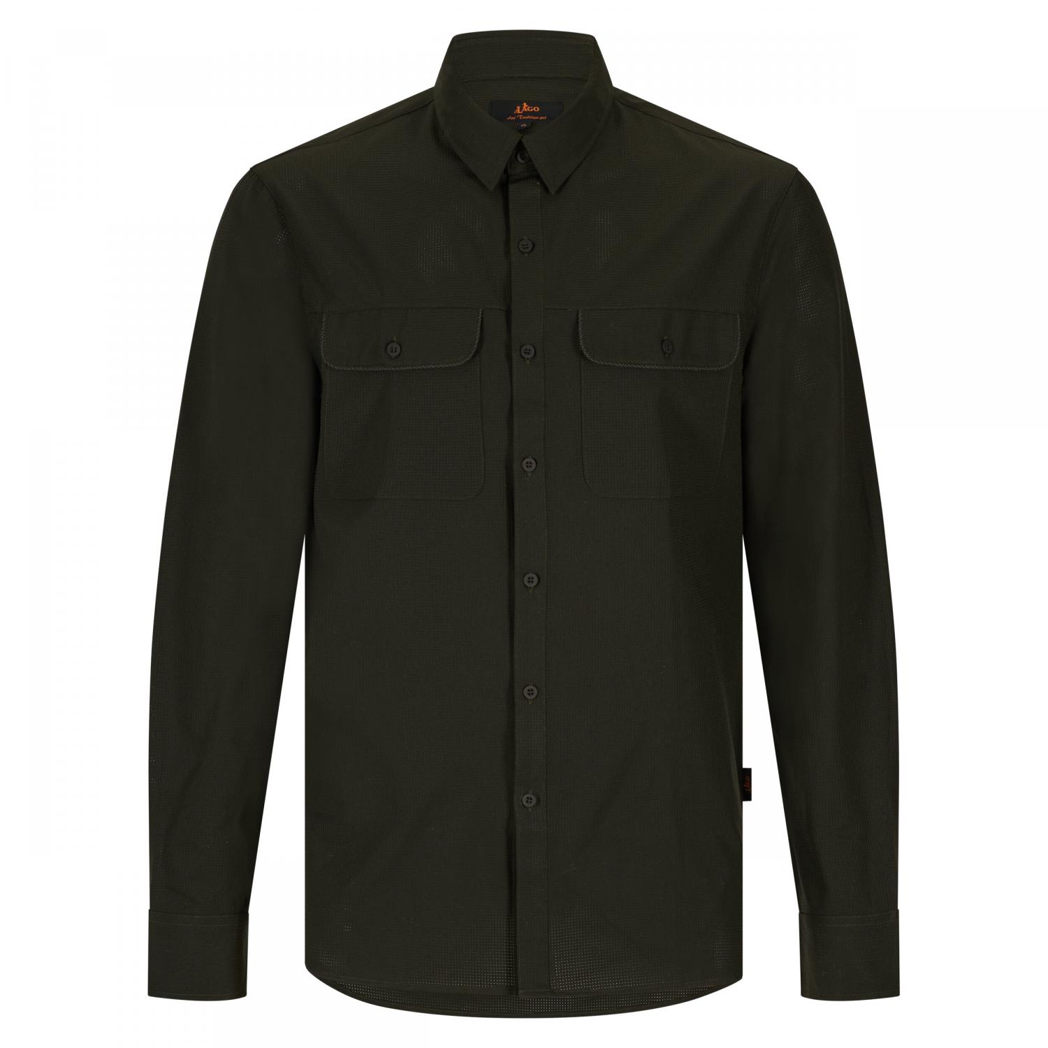  Funktionshemd Shawk VentixAir Herren (Dunkel Oliv) 
