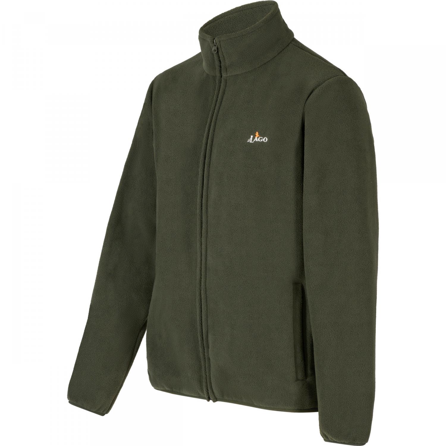Il Lago Fleecejacke Herren (Oliv) 