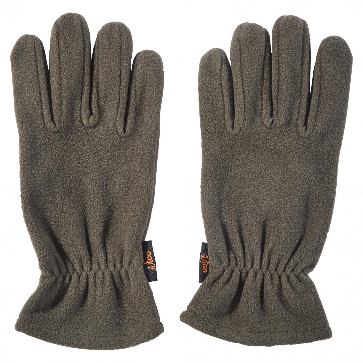 Il Lago Handschuhe Fleece (Oliv) 