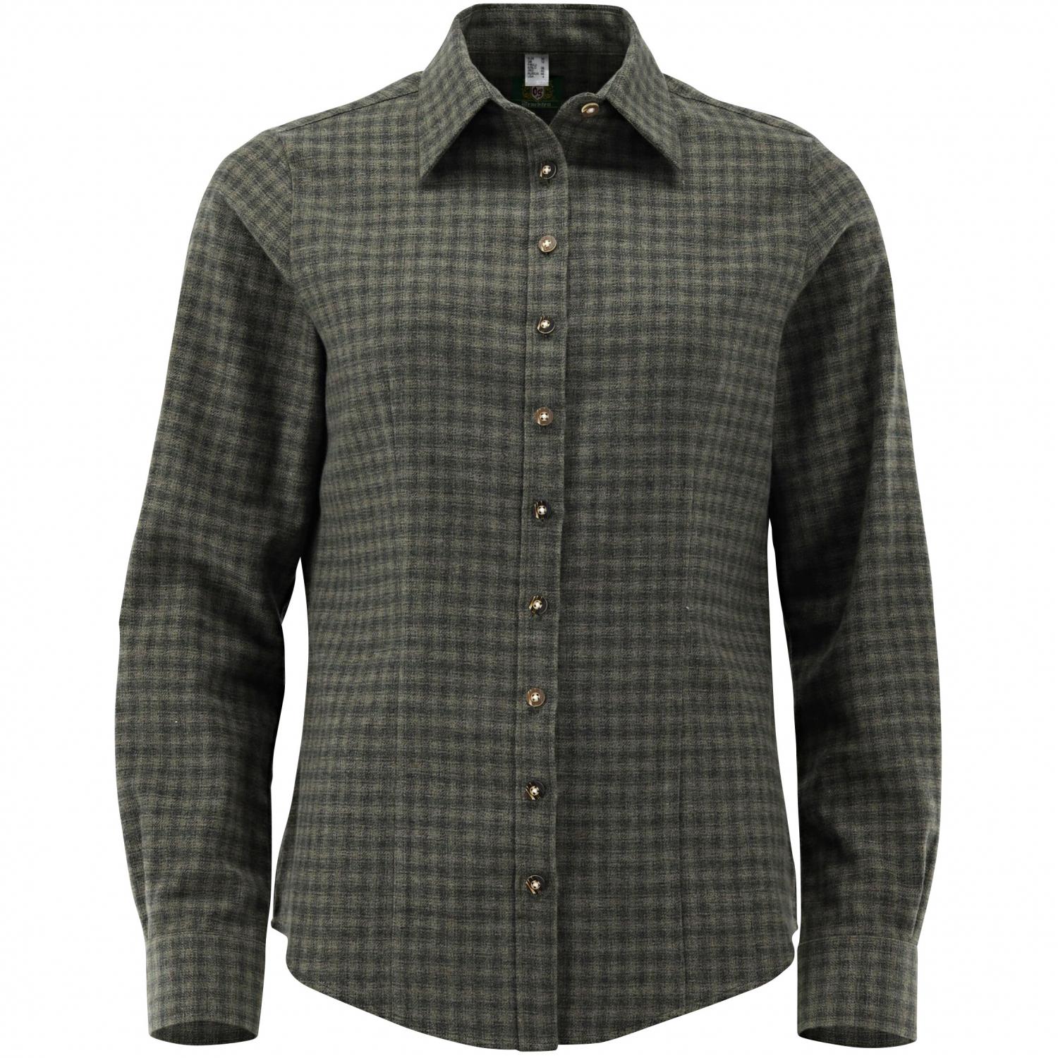  Iruso Jagdhemd Slim Fit Damen (Trachtengrün) 