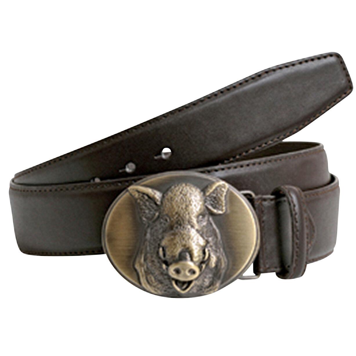  Gürtel Wildschwein (Braun) 