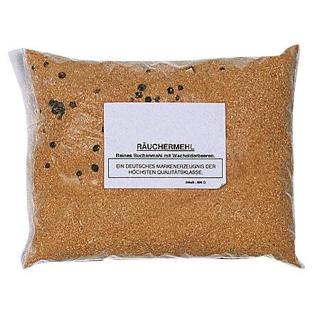  Räuchermehl mit Wacholderbeeren