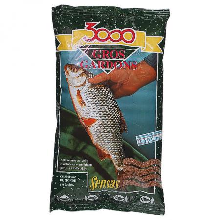 Sensas Friedfischfutter 3000 Gros Gardons (Große Rotaugen)