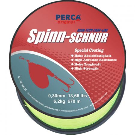 Perca Original Spinnschnur (fluo-gelb)