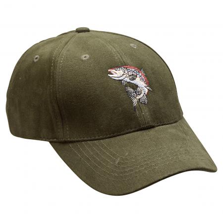 Cap "Bachforelle" Unisex (Oliv)