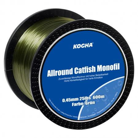 Kogha Angelschnur Waller Allround Catfish Monofiliament (grün, 600 m)