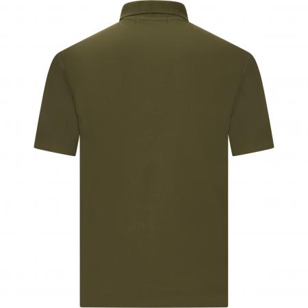  Polo-Shirt Rothirsch Unisex (Oliv)