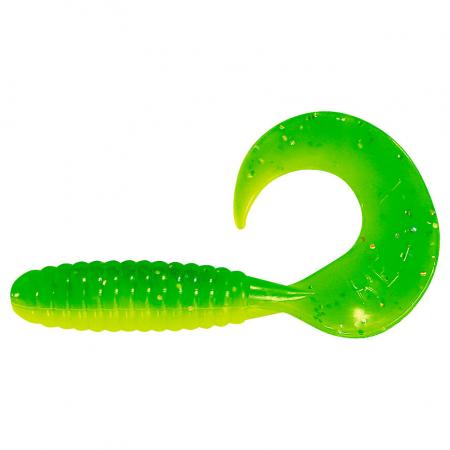  Twister Xtra Fat Grub 5,5 (Grün/Glitter)