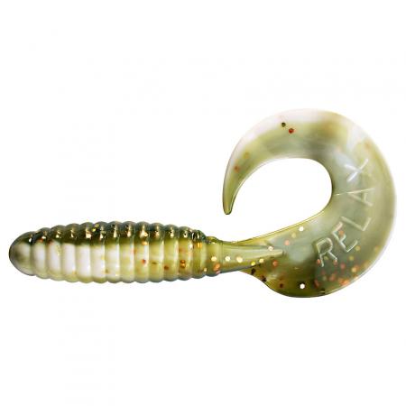  Twister Xtra Fat Grub 5,5 (Weiß/Oliv/Glitter)