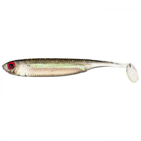 Behr Softbait Set Drop-Shot Minnow Elritze (grau/grün)