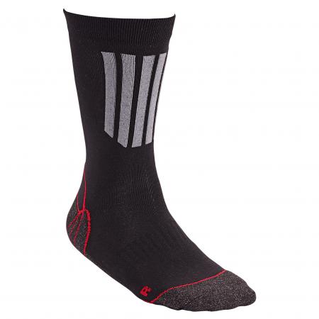 Allround Sport- und Trekking-Socken Unisex, m. X-Static® (Schwarz)