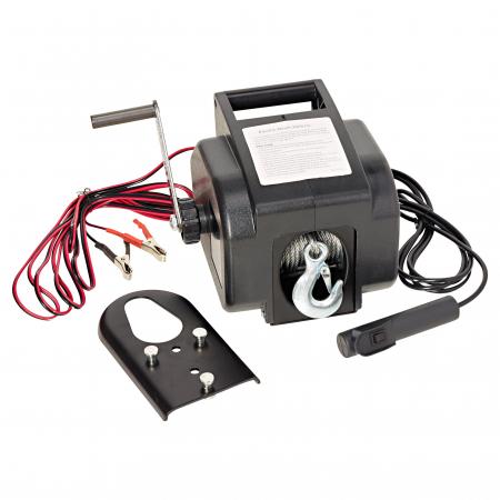  Seilwinde 12 Volt 2.500 kg