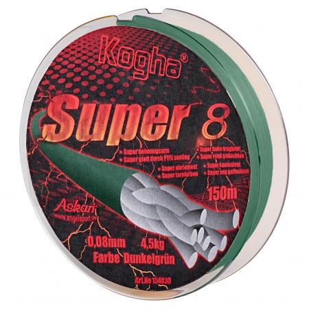  Geflechtschnur Super 8 (grün, 150 m)