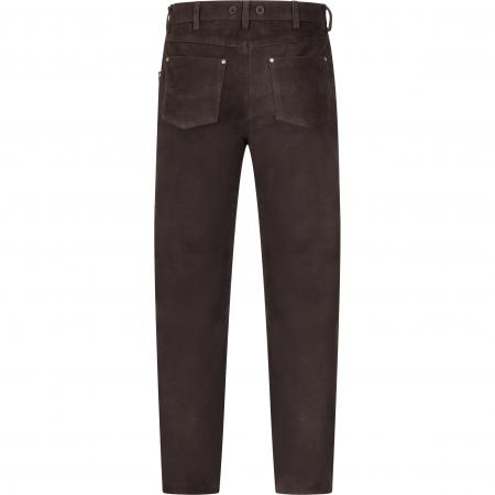 Nubuklederhose Herren (Braun)