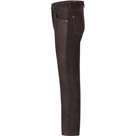 Nubuklederhose Herren (Braun)