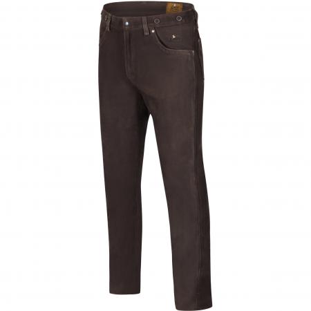  Nubuklederhose Herren (Braun)