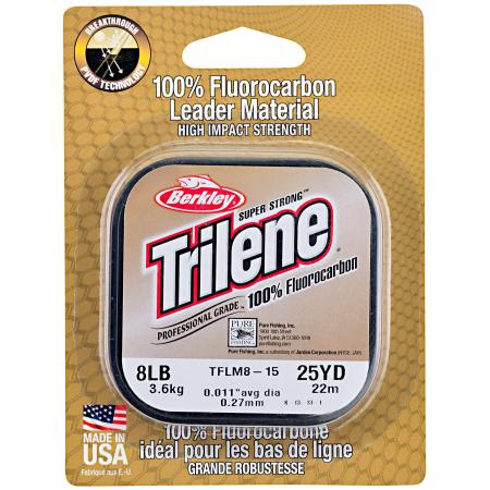  Vorfachmaterial Trilene Fluorocarbon Leader (transparent, 25 m)