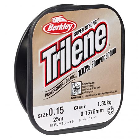  Trace Line Trilene Fluorocarbon Leader (clear, 25 m)
