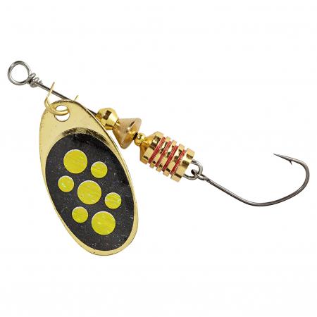  Spinner Einzelhaken (Black Beauty)