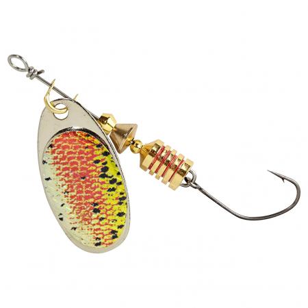  Spinner Einzelhaken (Regenbogenforelle)