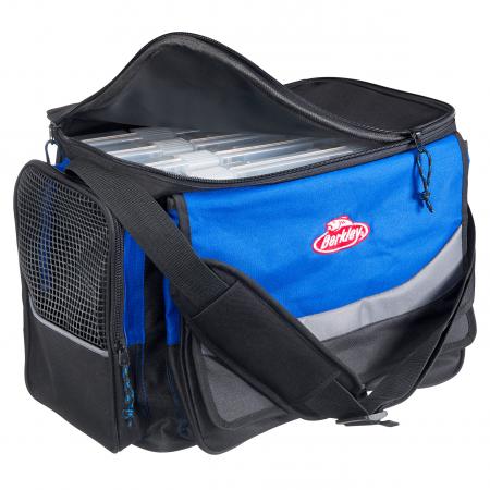 Tasche mit Köderbox XL (blau)