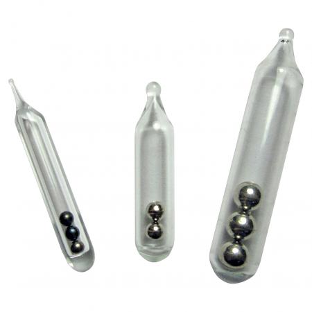 Glass-Rattles Gummifisch-Geräuschkugeln