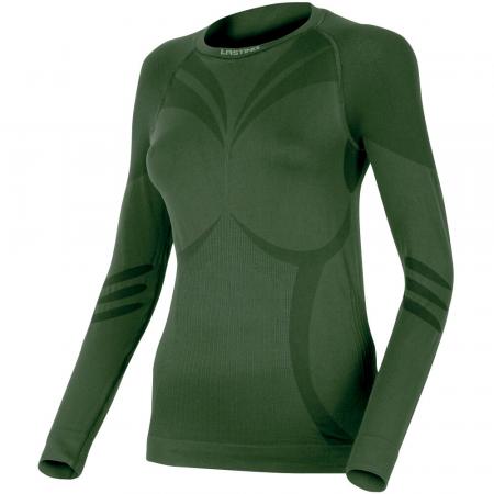  Atala Seamless Long Sleeve T-Shirt Damen (Dark Green)