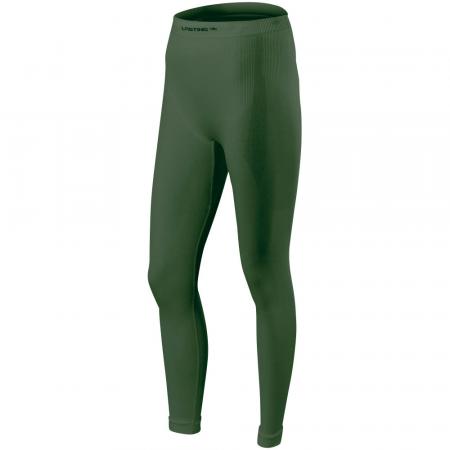  Aura Seamless Long Underpants Damen (Green)