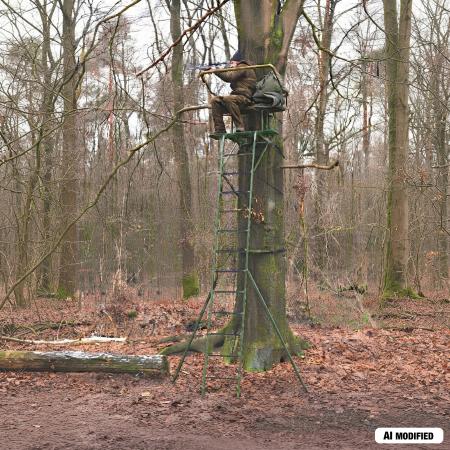  Baumsitz Grober Keiler