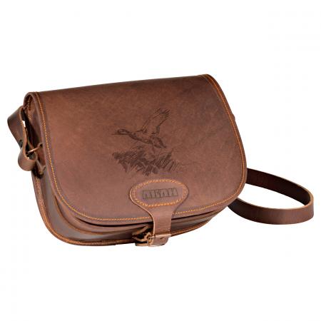  Leder-Jagdtasche (Ente)
