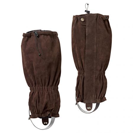  Leder Gamaschen Unisex (Braun)