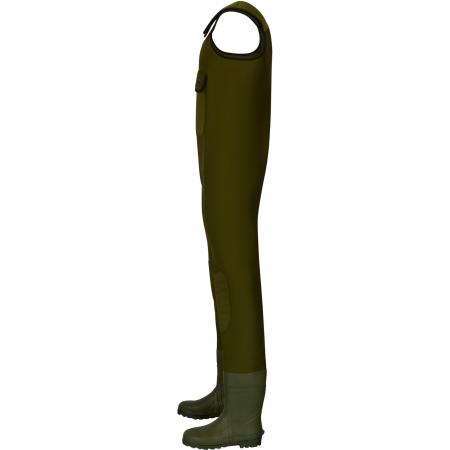 il Lago Prestige Neopren Wathose Herren (Oliv)