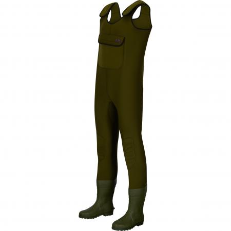 il Lago Prestige Neopren Wathose Herren (Oliv)