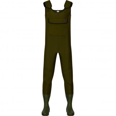 il Lago Prestige Neopren Wathose Herren (Oliv)