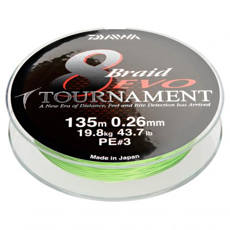  Angelschnur Tournament 8 Braid EVO (chartreuse)