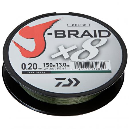 Daiwa Angelschnur J-Braid (dunkelgrün)