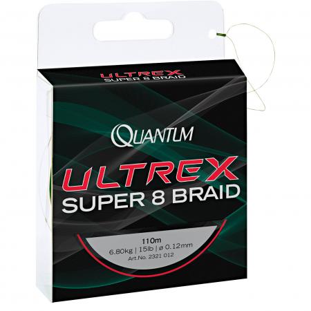 Angelschnur Ultrex Super 8 Braid (grün, 110 m)