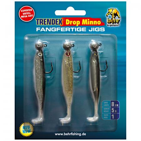  Gummifischset Drop Minno