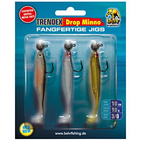  Gummifischset Drop Minno