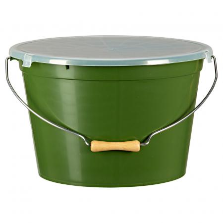 Kogha Als Set Futtereimer 25 l + Deckel + 8 l Einsatz