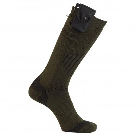  Feuerland Knee Socks, Unisex, Heated (Olive)