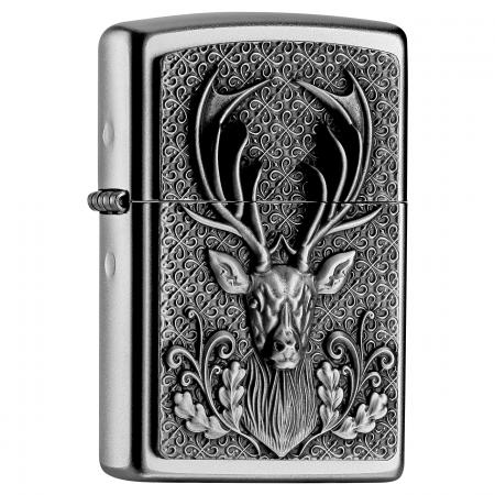  Feuerzeug Hirschkopf