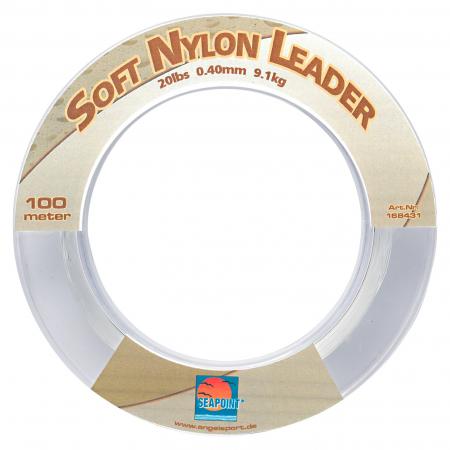  Vorfachschnur Soft Nylon Leader (transparent, 100 m)