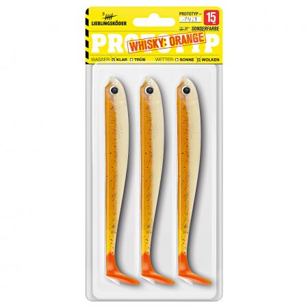  Shad Pike Bait (15 cm, Whisky Orange)